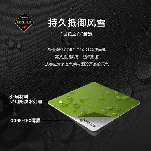 Kailas凯乐石 户外运动 MONT Plus硬壳冲锋衣 KG2240104 商品图1