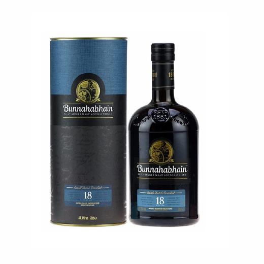 【有税版】布纳哈本18年单一麦芽苏格兰威士忌 700ml 艾雷岛 商品图0