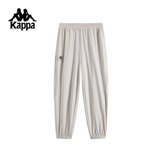 Kappa卡帕背靠背夏季2025新款透气运动长裤女针织九分裤束脚裤子K0F42CJ80 商品图1