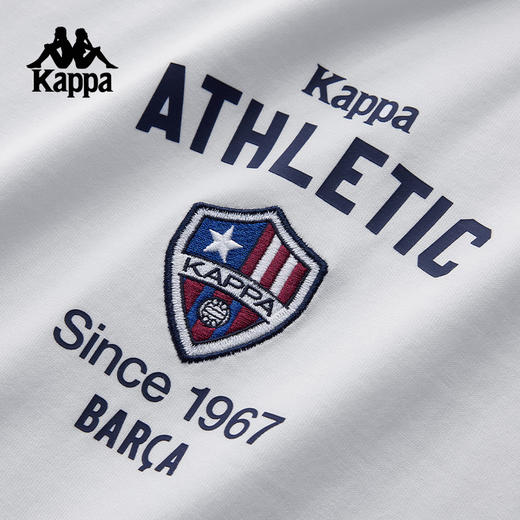 Kappa卡帕背靠背夏季2025新款纯棉运动短袖t恤男透气休闲半袖上衣K0F32TD11 商品图2