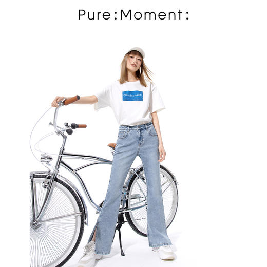 【商场同款】麦檬牛仔长裤4E4151091 商品图1