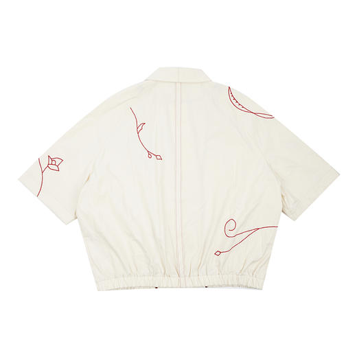 INSULAiRE 岛民 手工刺绣渔夫短袖衬衫 商品图4