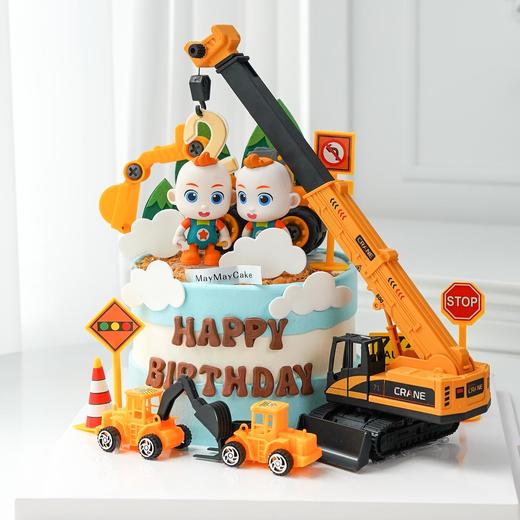jojo·挖掘机蛋糕【B5055】 商品图1