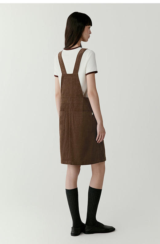 【高品质私服】【IC全棉灯芯绒背带裙】复古廓形 × 现代剪裁，重塑身形美学N1245-CC【无标出货 介意慎拍】 商品图8