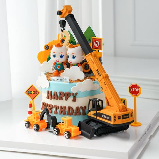jojo·挖掘机蛋糕【B5055】 商品图0