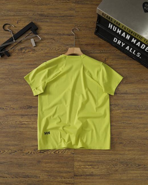 点此购买 海丽汉森夏季男士抗菌日常休闲运动轻薄舒适圆领短袖T恤 md 314024 商品图4