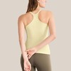 【限时秒】YOGACODE【火树银花系列】无缝一体织瑜伽服背心带胸垫不跑杯修身显瘦打底吊带背心DWB115447 商品缩略图2