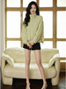 奢姿大码女装2025夏季减龄抽绳设计时尚防晒上衣胖妹妹半高领外套9952353198 商品缩略图2