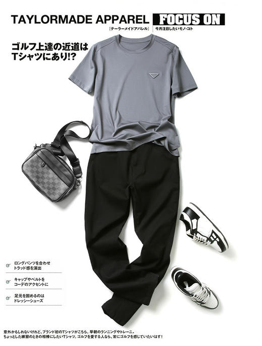 正品出口意大利匹马棉液氨透气简约男士百搭T恤 商品图5