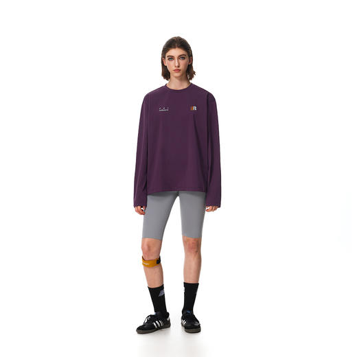 FDR官方店 后背印花速干长袖T恤男女夏季美式运动宽松情侣装上衣 商品图3