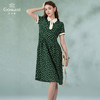 乔万尼夏季新款真丝连衣裙拼色舒适减龄通勤百搭EI2E868 商品缩略图2