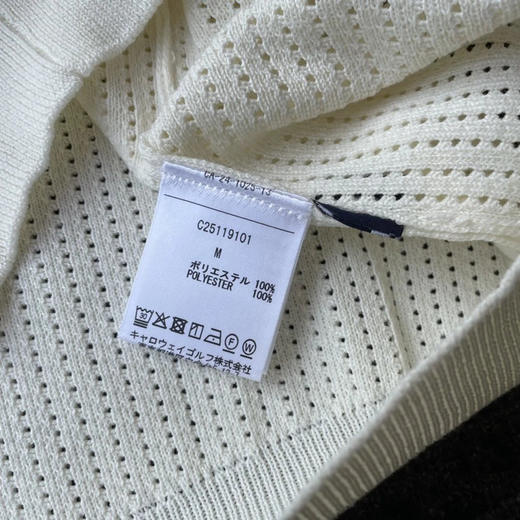 正品日单卡拉威高尔夫针织马甲，孤品 M LL 3L 各一件
原价13200日元 商品图7