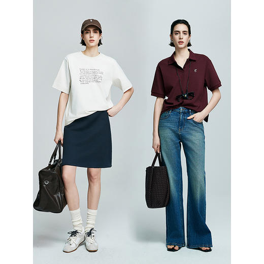 棉仓363601021-初棉凉感透气菠萝纹理POLO短袖套装 商品图4