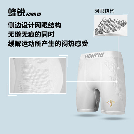 蜂锐AsOne一体织运动内裤抗菌版1.0/基础款/2.0/薄款 商品图3