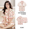 【带胸垫❗翻领云朵棉睡衣】免穿文胸宽松舒适，经过水洗+柔软的工艺，贴身轻薄透气面料，夏季卡通短袖短裤家居服免穿文胸可外穿睡衣QQ 商品缩略图9