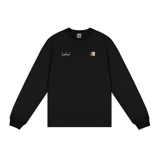 FDR官方店 后背印花速干长袖T恤男女夏季美式运动宽松情侣装上衣 商品图5