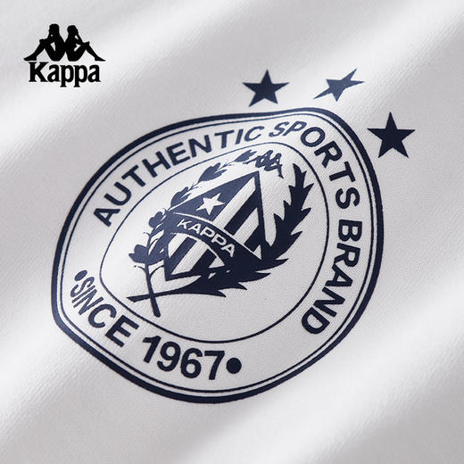 Kappa卡帕背靠背夏季2025新款运动短袖t恤男纯棉透气半袖休闲上衣K0F32TD04 商品图2