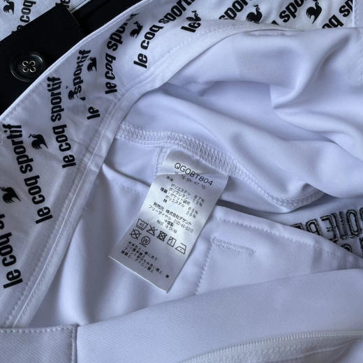 正品法国公鸡乐卡克男款高尔夫长裤，春夏款。只有白色82 85 88 92 96码(腰围) 商品图5