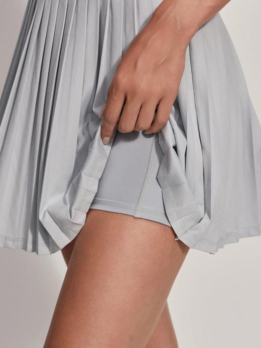 Varley - Elgan Dress 31.5 - Pearl Blue - 女装 - 连身裙 - 珍珠蓝 商品图5