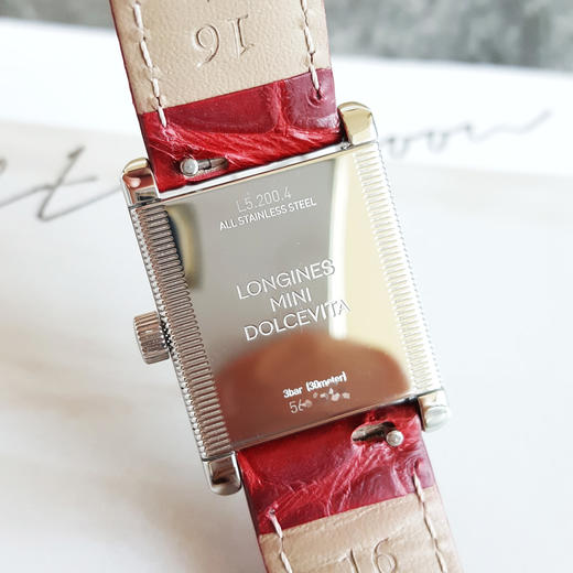 【95新】LONGINES 浪琴黛绰维纳系列L5.200.4.71.5石英机芯21.5*29MM（女款）270325NJS05 商品图7
