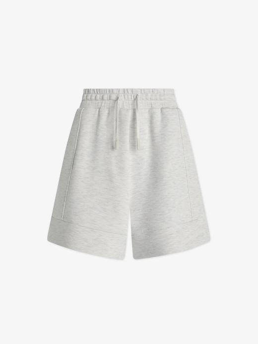 Varley - Atrium High Rise Short 4.5 - Ivory Marl - 女装 - 短裤 - 象牙白灰色 商品图0