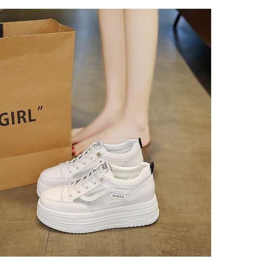 4楼罗密瑞姿镂空小白鞋 商品图0