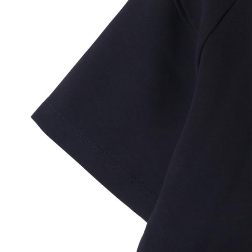 B1537夏季高级感新款美式复古纯色半拉链短袖T恤小众设计痞帅套头上衣 商品图3