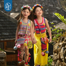 年衣童装女童糯朵绒绒背心/莓果达利短裤/蜜桃阿娅长裤 | 可爱甜美、个性又吸睛! 兼具舒适度和时尚感