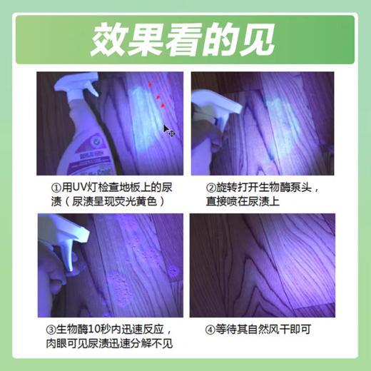 那逸乐 英国进口宠物除臭剂 分解尿液 生物酶除臭 750ml/瓶 商品图3