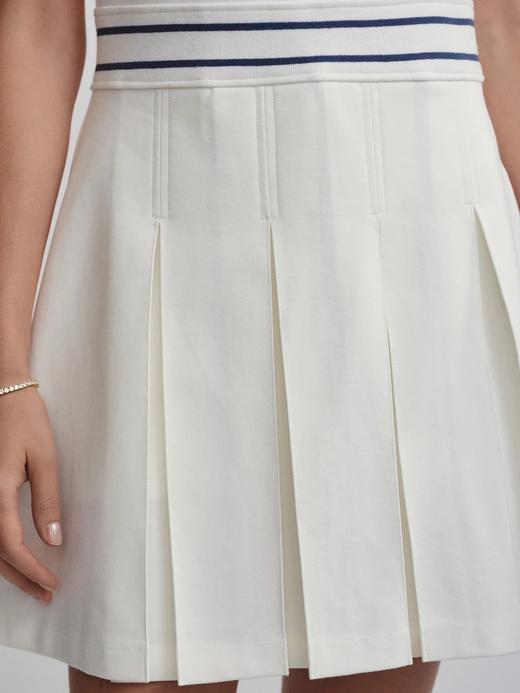 Varley - Amar Tennis Dress - Snow White - 女装 - 连身裙 - 白色 商品图5