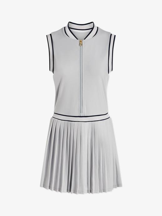 Varley - Elgan Dress 31.5 - Pearl Blue - 女装 - 连身裙 - 珍珠蓝 商品图0