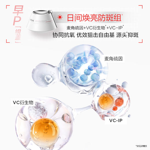 【超能淡斑霜】欧诗漫超能淡斑面霜16g（早霜8g+晚霜8g） 商品图3