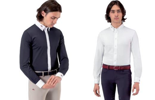 意大利进口MAKEBE男款马术短袖T恤 ptm系列QS 商品图2