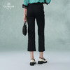 乔万尼休闲舒适直筒微喇长裤休闲裤显瘦EI2F853 商品缩略图4