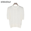 oldcolour夏季新款纯色时尚新中式盘扣圆领毛织套头衫女Q280505A1 商品缩略图0