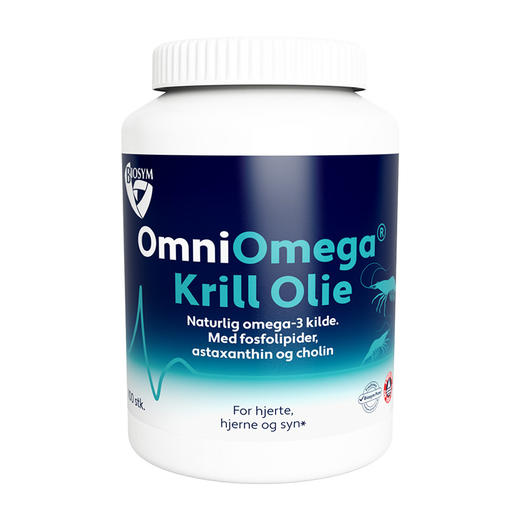 [丹麦]Biosym OmniOmega磷虾油100粒. Biosym OmniOmega Krill Olie 100 kaps. 商品图0