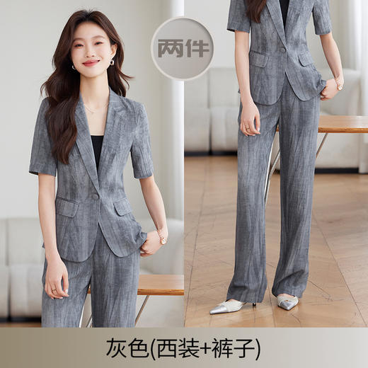 雀说夏季新款高级感通勤显瘦小西服AL8230 商品图7