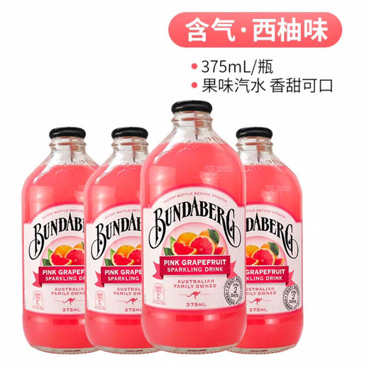 宾得宝含气葡萄柚汁饮料375ml 商品图0