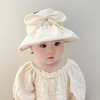 女宝宝遮阳帽大帽檐夏季薄款空顶帽婴幼儿太阳帽夏天外出防晒帽子 商品缩略图3