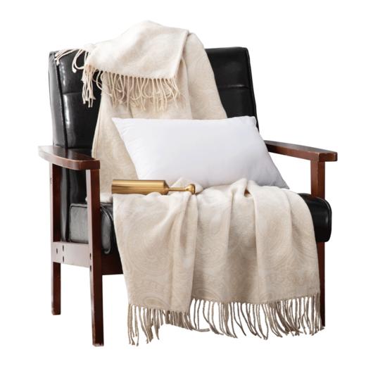 兰德Lund提花多用毯-杏 商品图7