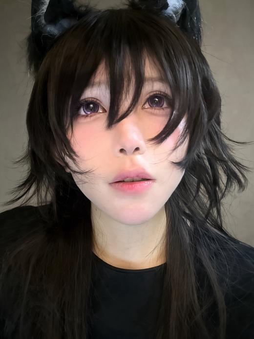 『年抛大直径』SUPERBIGCON-夏日荧光紫-直径14.5mm/着色14.3mm【年抛 0-800度 无525/575】 商品图4