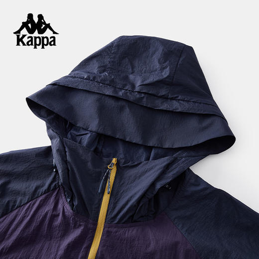 Kappa卡帕背靠背男款防泼水运动防风衣2025新款夏季防晒夹克外套K0F32FJ74 商品图2