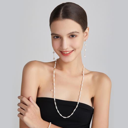 pearl moments珍刻  流光长项链【该商品不支持用券】 商品图0