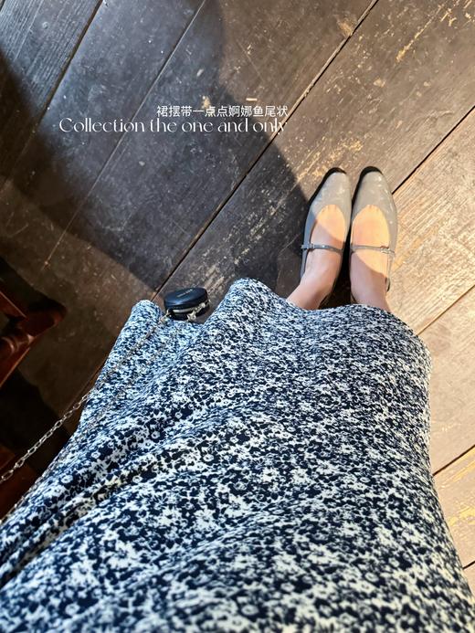 极其稀有孤品 | 暗涌 审美定格于此 蕾丝花朵两件套美cry连衣裙 蓝白花朵 商品图6