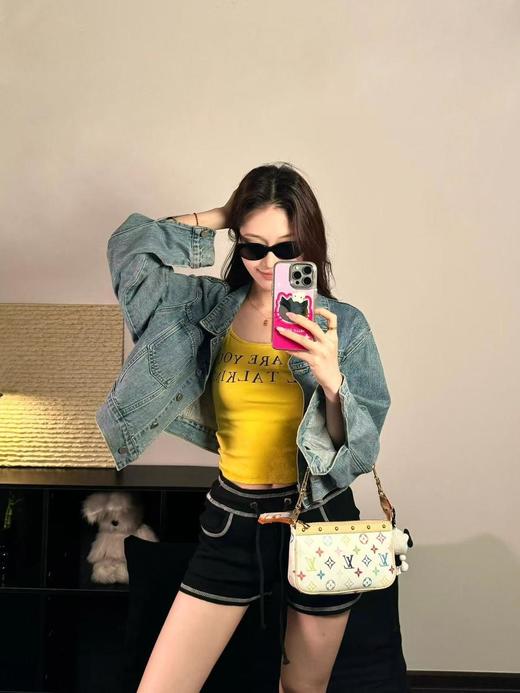 驴家2025村上隆联名三彩麻将包（HH） 商品图10