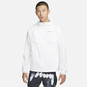 【云粉节】【6折】7楼NIKE耐克跑步训练防晒反光透气连帽运动夹克外套FB7541-100吊牌价699现价419