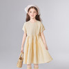 笛莎Deesha 童装女童连衣裙2025夏新款女童插肩袖造型感棉布裙 商品缩略图1