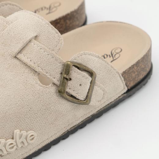 优选丨【买一赠一】茧墨 复古包头懒人半拖勃肯鞋（脚宽、脚背高拍大一码） 商品图4