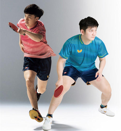 Butterfly蝴蝶乒乓球服BWH847樊振东同款运动T恤短袖比赛服运动衫4色可选 商品图2