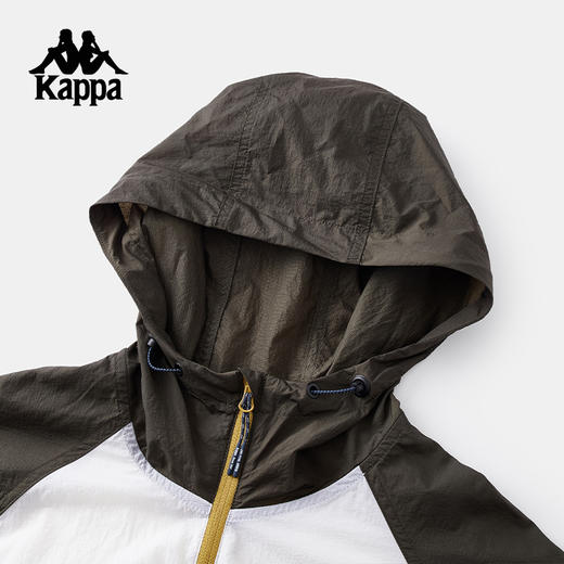 Kappa卡帕背靠背夏季2025新款运动防风衣女防泼水外套夹克防晒衣K0F42FJ82 商品图2